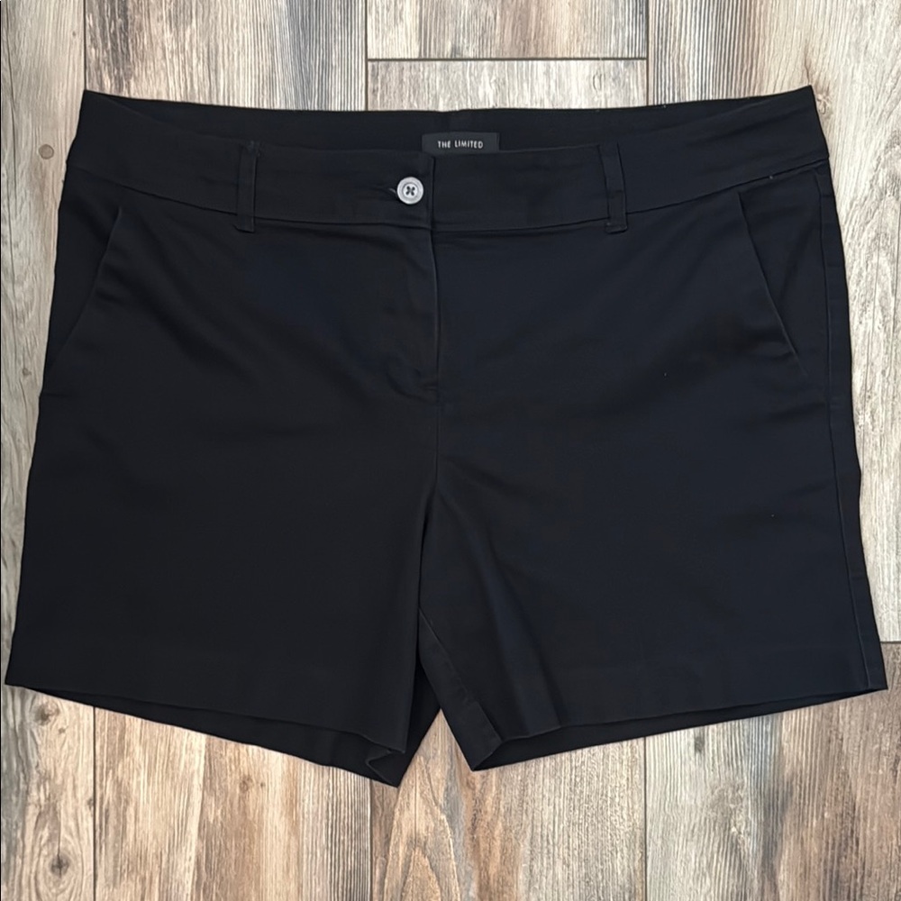 The Limited Black Shorts Size 16